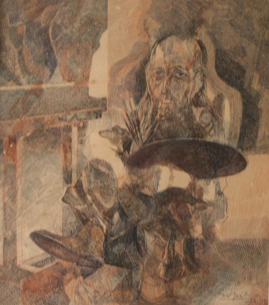 Old painter