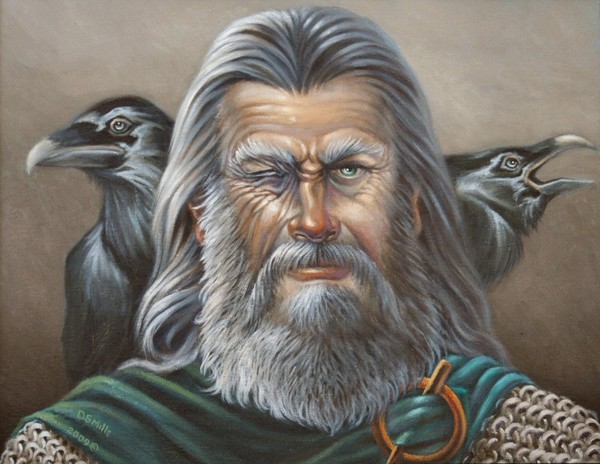 Portrait Of Odin