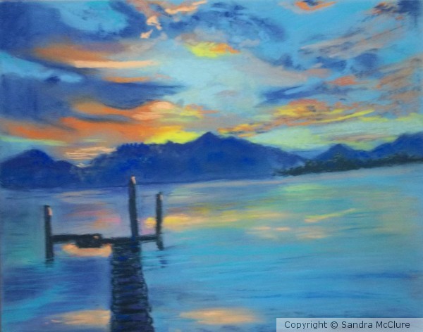 Sunrise on Tillamook Bay