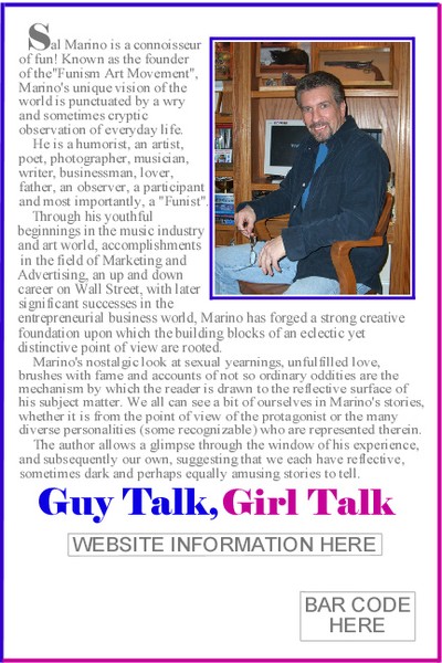 Guy Talk, Girl Talk by Sal Marino - Back Cover
