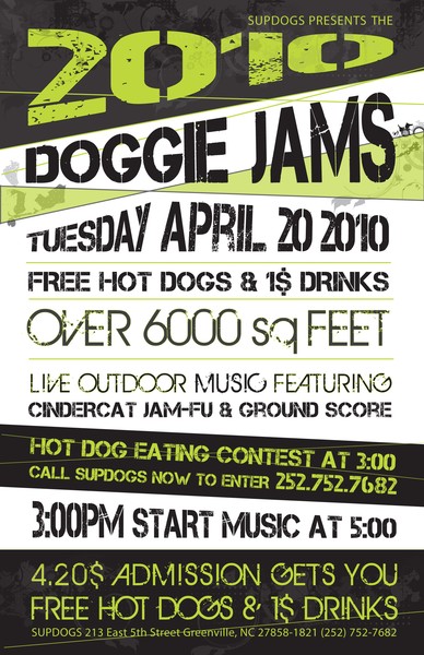 Doggie Jams Poster