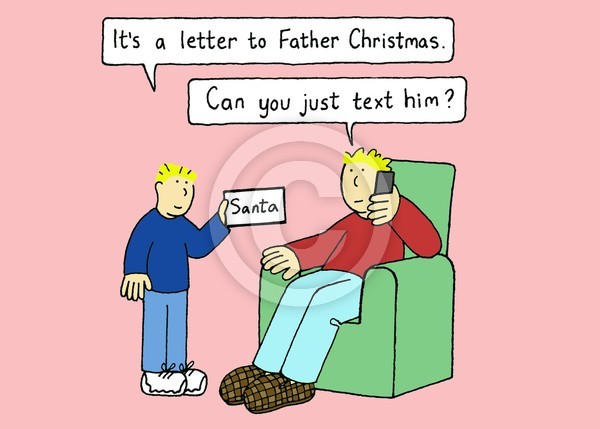Text Santa