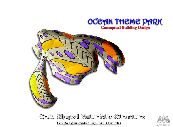 Emerging Ocean City Structure - Sea Crab