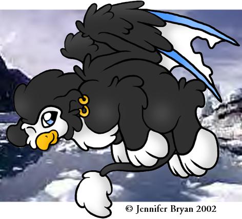 Flying Penguin Lion!