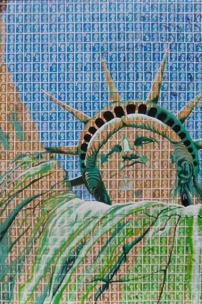 Stampue of Liberty