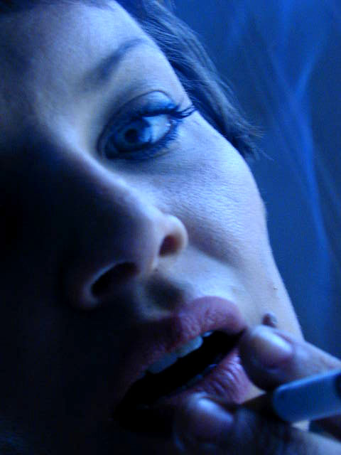 blue smoke
