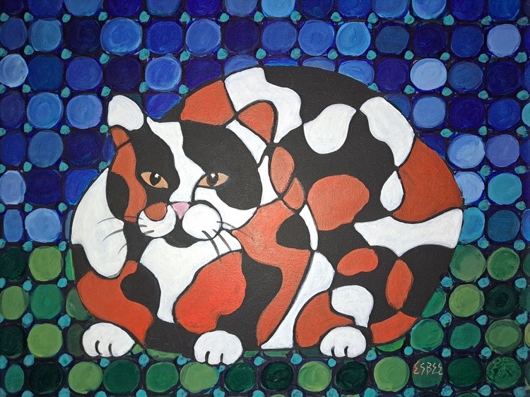 Puzzle Calico Cat