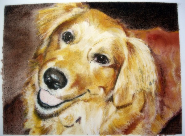 watercolor + colored pencil, January
