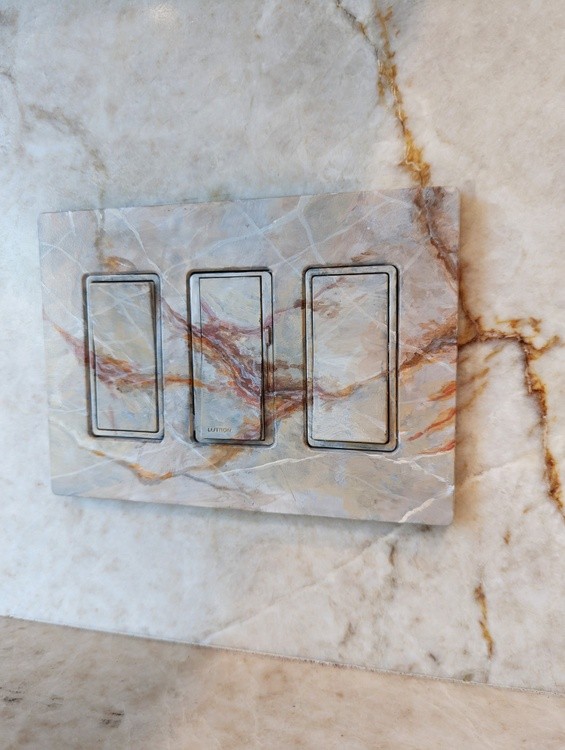 Trompe l oeil Marble