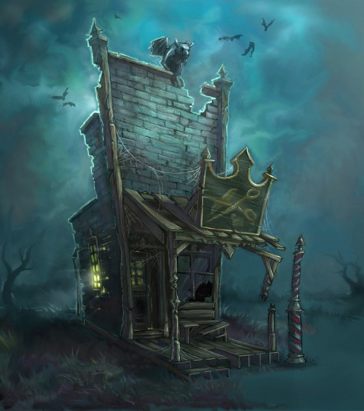 haunted barber shop