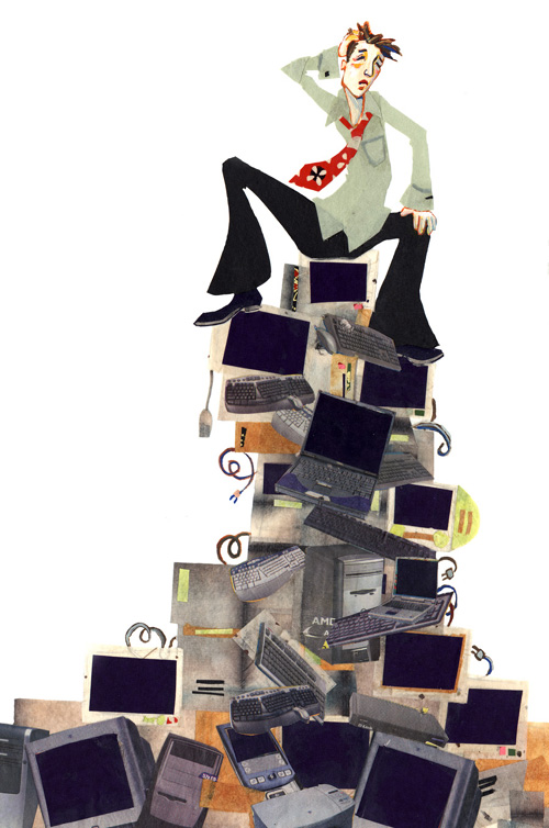pile o' computers
