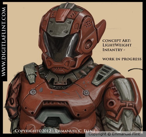 Light Infantry Sketch