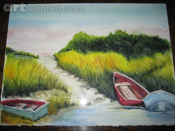 Gone for a Walk - SOLD