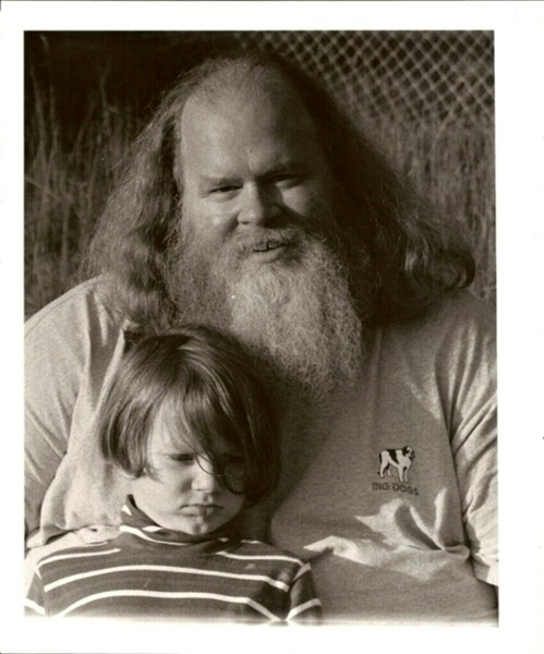 blind man with son