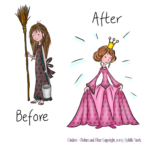 Cinders - Before and After