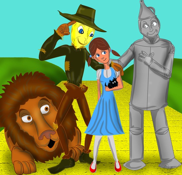 Dorothy and friends