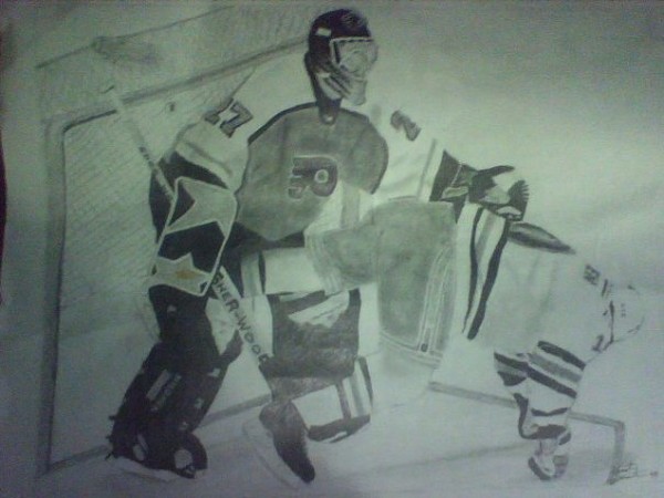 Ron Hextall taking care of business