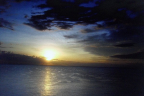 sunset in majorca