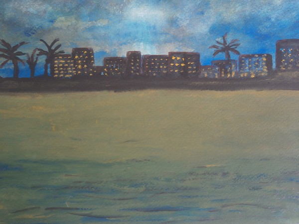 the beachfront