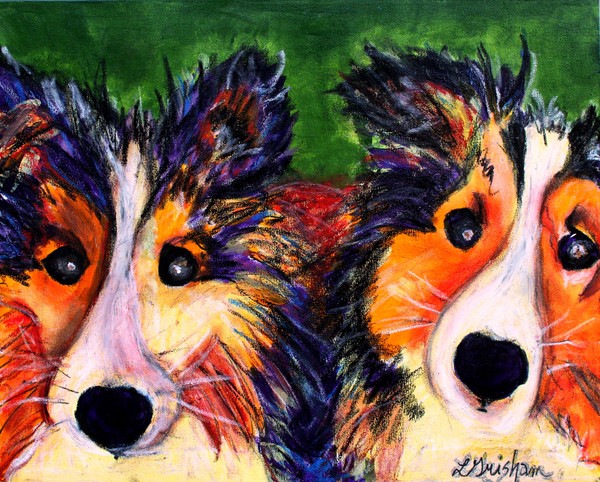 Sheltie- Whisper and Secret