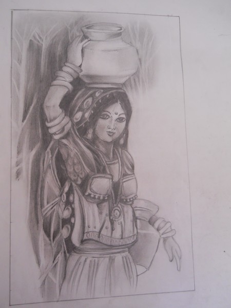 Featured image of post Village Woman Drawing Images - All images without labels, you can make memes of them!