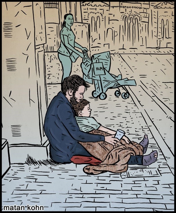 Father and son