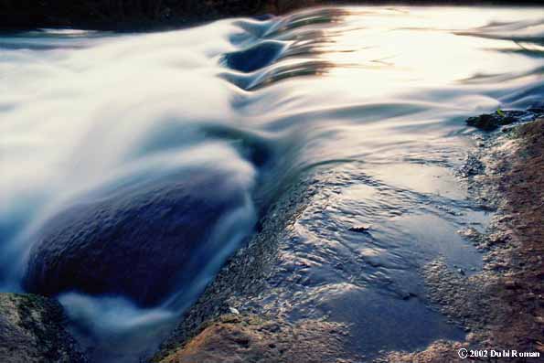 Stream in the Jordan River near Kibbutz Sdeh Neche