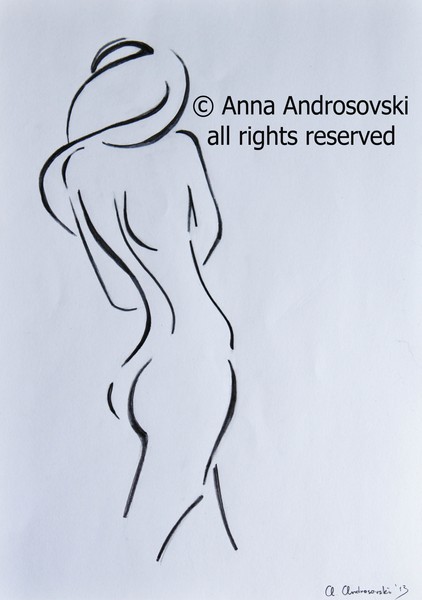 Sketch of a Nude Woman