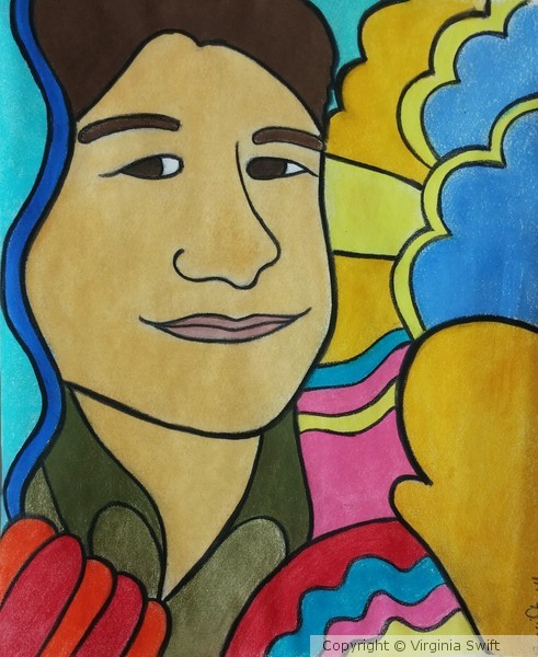 Beatles Inspired Portrait