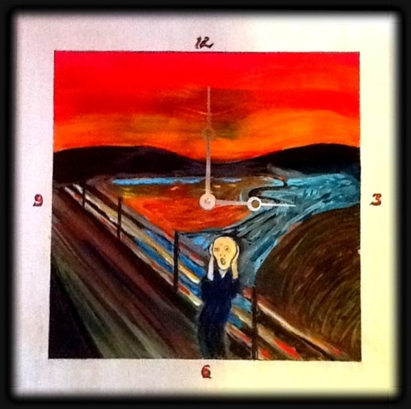 An original reproduction of The Scream