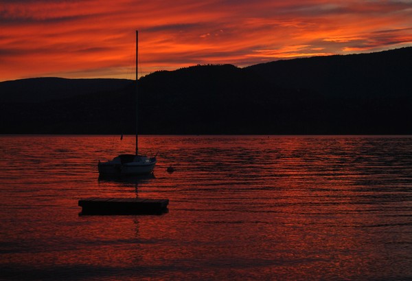 Red Sky at Dusk
