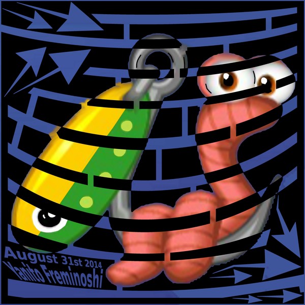 Worm On A Hook free maze