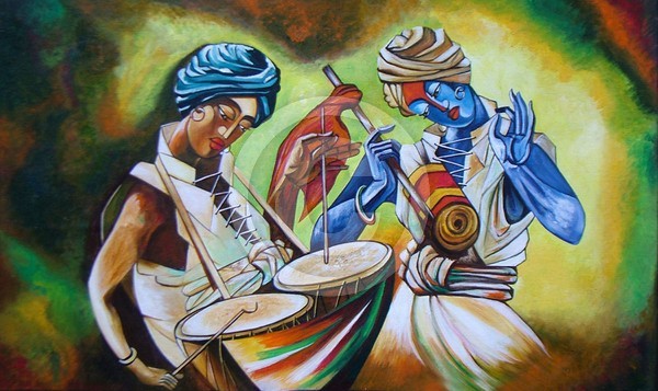 Celebrations - Original Acrylic Painting- Sold