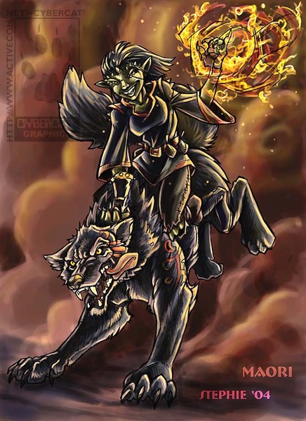 Half Goblin Mage