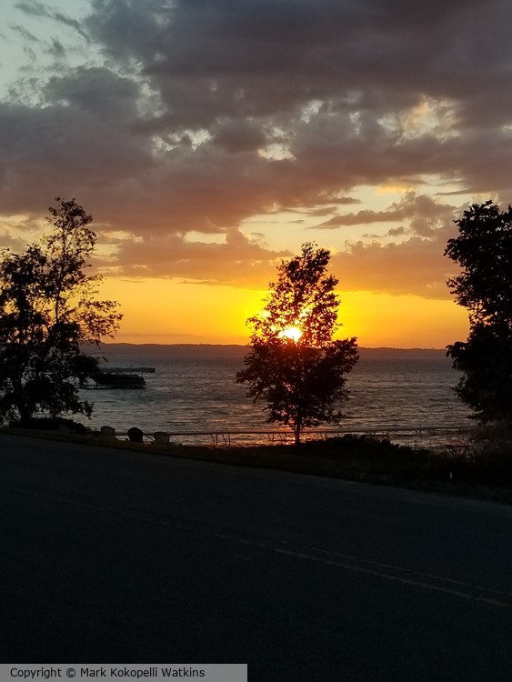 “Lake Sunset in Michigan, ©?2021