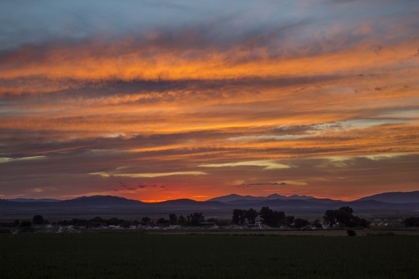 Fiery Sky