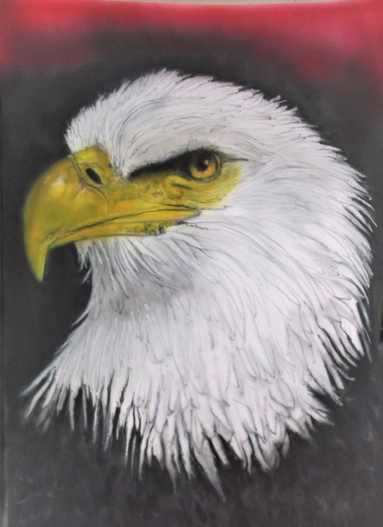 EAGLE ON A2 300GRM CARD