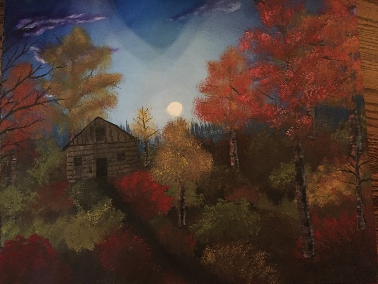 Cabin in the Fall