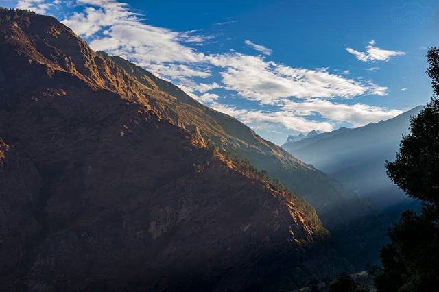 Mountains are the beginning and the end of all natural scenery