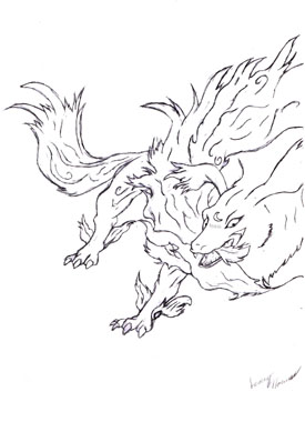 Sesshoumaru's Demon form