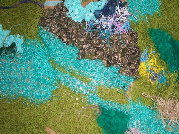 The crochet lawn (part of exhibiting world's...)