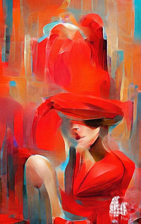 Lady in Red
