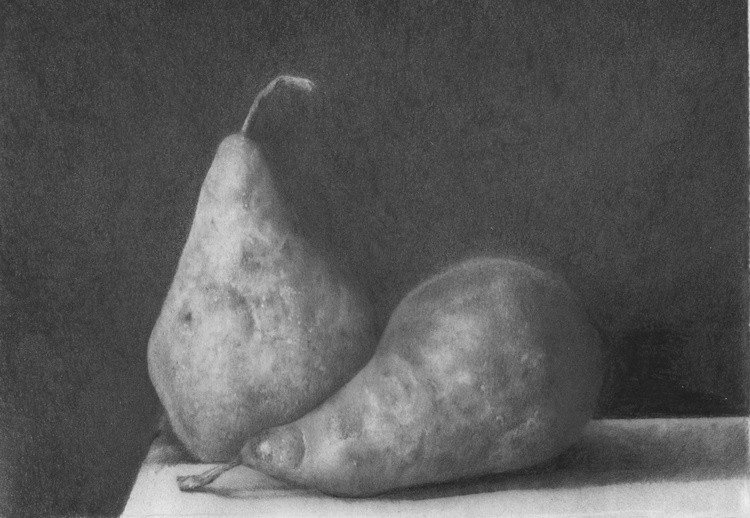 “A Pair of Pears” (WIP)