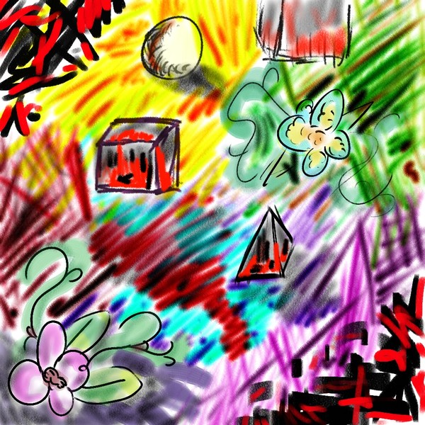 Wild Lines Of Colors