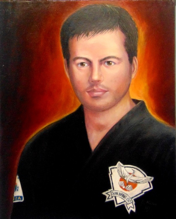 Dan with black Kimono
