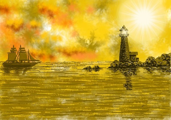 At Sea,, .
