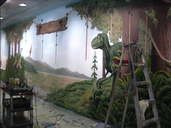 children mural