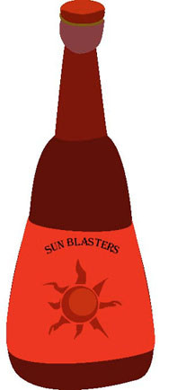 Sun Screen bottle