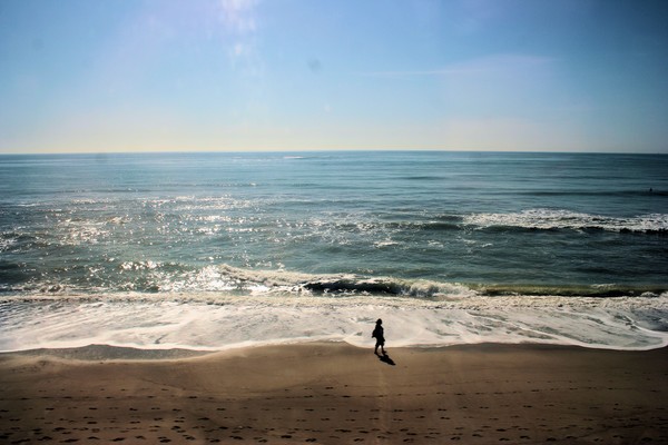 EVENING AT THE BEACH