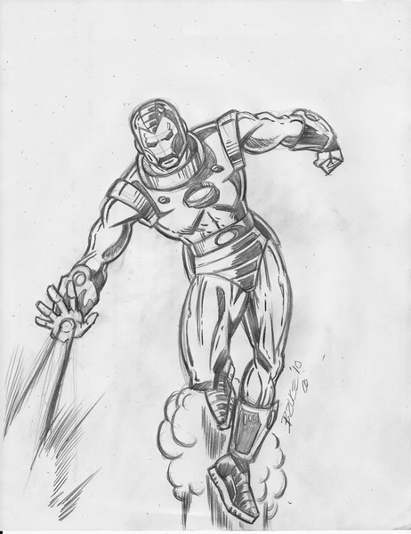 Iron Man Sketch 3